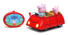 RC modely - Autíčko na diaľkové ovládanie Peppa Pig RC Car Jada červené dĺžka 17,5 cm_4