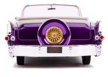 Modeli avtomobilov - Avtomobilček Cadillac Eldorado 1956 Jada kovinski z odpirajočimi elementi in figurica Elvis Presley dolžina 20 cm 1:24_4