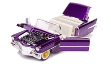 Modely - Autíčko Cadillac Eldorado 1956 Jada kovové s otevíracími částmi a figurka Elvis Presley délka 20 cm 1:24_11