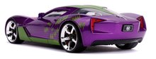 Modeli avtomobilov - Avtomobilček DC Chevy Corvette Stingray 2009 Jada kovinski z odpirajočimi elementi in figurica Joker dolžina 20 cm 1:24_6
