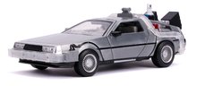 Modelle - Spielzeugauto Time Machine Back to the Future 2 Jada Metall mit aufklappbaren Teilen und Licht, Länge 20 cm 1:24_0