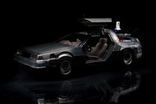 Modelle - Spielzeugauto Time Machine Back to the Future 2 Jada Metall mit aufklappbaren Teilen und Licht, Länge 20 cm 1:24_9