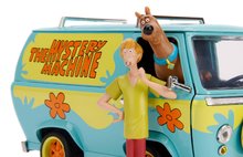 Modely - Autíčko Scooby-Doo Mystery Van Jada kovové s otevíracími dveřmi a 2 figurkami délka 16 cm 1:24_3
