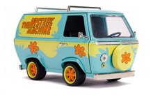 Modely - Autíčko Scooby-Doo Mystery Van Jada kovové s otvárateľnými dverami a 2 figúrkami dĺžka 16 cm 1:24_3