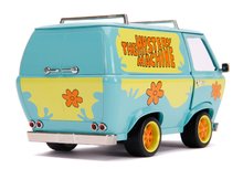 Modely - Autíčko Scooby-Doo Mystery Van Jada kovové s otvárateľnými dverami a 2 figúrkami dĺžka 16 cm 1:24_5
