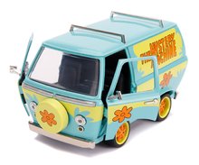 Modely - Autíčko Scooby-Doo Mystery Van Jada kovové s otevíracími dveřmi a 2 figurkami délka 16 cm 1:24_6