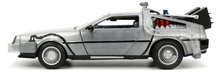 Modeli automobila - Autíčko Time Machine Back to the Future 1 Jada kovové s otvárateľnými dverami a LED svetlom dĺžka 23 cm 1:24 J3255038_0