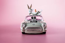 Modeli avtomobilov - Avtomobilček Looney Tunes Chevrolet Corvette 1957 Jada kovinski z odpirajočimi elementi in figurica Bugs Bunny dolžina 19 cm 1:24_14