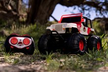 RC modely - Autíčko na diaľkové ovládanie RC Jeep Wrangler Jurassic World Jada terénne dĺžka 24 cm od 6 rokov_3