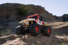 RC modely - Autíčko na diaľkové ovládanie RC Jeep Wrangler Jurassic World Jada terénne dĺžka 24 cm od 6 rokov_0