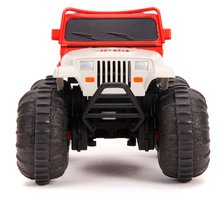 RC modely - Autíčko na diaľkové ovládanie RC Jeep Wrangler Jurassic World Jada terénne dĺžka 24 cm od 6 rokov_1