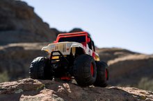 RC modely - Autíčko na diaľkové ovládanie RC Jeep Wrangler Jurassic World Jada terénne dĺžka 24 cm od 6 rokov_1