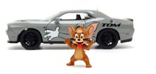 Modelle - Spielzeugauto Tom a Jerry Dodge Challenger 2015 Jada Metall mit aufklappbaren Teilen und einer Figur Jerry 21 cm 1:24_3