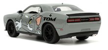 Játékautók és járművek - Kisautó Tom és Jerry Dodge Challenger 2015 Jada fém nyitható részekkel és Jerry figurával hossza 21 cm 1:24_4