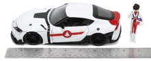 Modely - Autíčko Robotech ´20 Toyota Supra Jada kovové s otevíracími částmi a figurkou Rick Hunter délka 20 cm 1:24_7
