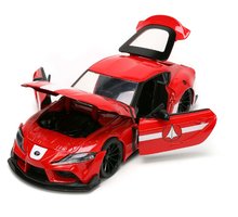 Modeli avtomobilov - Avtomobilček Robotech ´20 Toyota Supra Jada kovinski z odpirajočimi elementi in figurica Miriya Sterling dolžina 20 cm 1:24_4