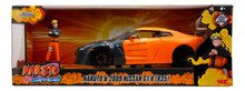 Modeli avtomobilov - Avtomobilček Nissan GT-R 2009 Jada kovinski z odpirajočimi elementi in figurica Naruto dolžina 20 cm 1:24_10