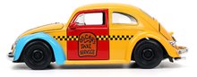 Modelle - Spielzeugautoauto Sesame Street VW Beetle 1959 Jada Metall mit aufklappbaren Teilen und einer Oscar-Figur Länge 16,5 cm 1:24_2