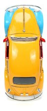 Modele machete - Mașinuța Sesame Street VW Beetle 1959 Jada din metal cu părți care se deschid și figurina lui Oscar, lungime 16,5 cm 1:24_8