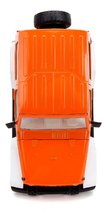 Játékautók és járművek - Kisautó Jeep Wrangler 2007 M&M Jada fém nyitható ajtókkal és Orange figura hossza 18 cm 1:24_4
