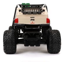 RC modely - Autíčko na diaľkové ovládanie RC Jeep Gladiator 4x4 Jurassic World Jada terénne s odpružením a pohonom 4 kolies dĺžka 45 cm 1:12 od 8 rokov_2