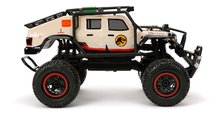 Mașini cu telecomandă - Mașinuță cu telecomandă RC Jeep Gladiator 4x4 Jurassic World Jada off-road cu drive 4 roți cu lungime de 45 cm 1:12_0
