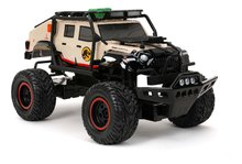 Samochodziki na pilota - Autko na zdalne sterowanie RC Jeep Gladiator 4x4 Jurassic World Jada terenowy z napędem na 4 koła, długość 45 cm 1:12_1