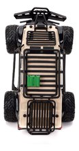 Autos mit Fernsteuerung - Ferngesteuertes Spielzeugauto RC Jeep Gladiator 4x4 Jurassic World Jada Offroad mit Allradantrieb, Länge 45 cm 1:12_3