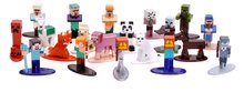 Zberateľské figúrky - Figurki kolekcjonerskie Minecraft 20-Pack Jada metalowe zestaw 20 rodzajów, wysokość 4 cm_1
