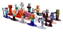 Zberateľské figúrky - Figurki kolekcjonerskie Minecraft Nano Jada metalowy zestaw 18 rodzajów, wysokość 4 cm_1
