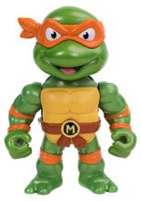 Zberateľské figúrky - Figúrka zberateľská Turtles Michelangelo Jada kovová s pohyblivými ramenami výška 10 cm_1