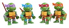 Akcióhős, mesehős játékfigurák - Figura gyűjtői darab Turtles Michelangelo Jada fém mozgatható karokkal magassága 10 cm_1