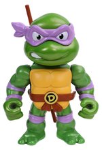 Akcióhős, mesehős játékfigurák - Figura gyűjtői darab Turtles Donatello Jada fém mozgatható karokkal magassága 10 cm_1