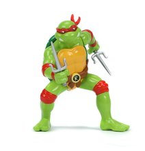 Modely - Autíčko Ninja želvy Chevy Camaro kovové s otevíracími částmi a figurkou Raphaela délka 19 cm 1:24_0