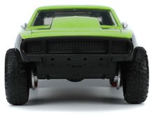 Modele machete - Mașinuța Țestoasele Ninja Chevy Camaro din metal cu uși care se deschid și figurina lui Raphaelo de 19 cm1:24_3