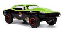 Modely - Autko Ninja żółwie Chevy Camaro metalowe z otwieranymi częściami i figurą Rafaela o długości 19 cm, 1:24_7
