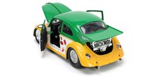Modelle - Spielzeugauto der Ninja Turtles VW Drag Beetle 1959 Jada Metall mit aufklappbarer Tür und Michelangelo-Figur Länge 19 cm 1:24_10