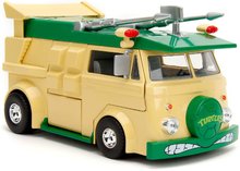 Modely - Autíčko Turtles Party Wagon Jada kovové s otevíratelnými dveřmi a figurka Donatello délka 20 cm 1:24_4
