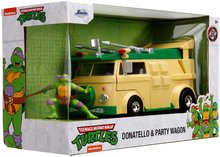 Modelle - Spielzeugauto Turtles Party Wagon Jada Metall mit zu öffnenden Teilen und Donatello-Figur Länge 20 cm 1:24_10