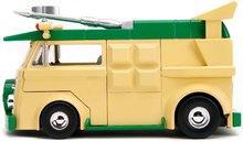 Modely - Autíčko Turtles Party Wagon Jada kovové s otvárateľnými dverami a figúrka Donatello dĺžka 20 cm 1:24_15