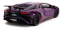Modely - Autko Lamborghini Aventador SV Pink Slips Jada metalowe z otwieranymi częśćiami, długość 19 cm 1:24 od 8 roku życia_3