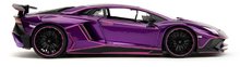 Modely - Autíčko Lamborghini Aventador SV Pink Slips Jada kovové s otvárateľnými časťami dĺžka 20 cm 1:24_0