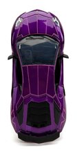 Modeli avtomobilov - Avtomobilček Lamborghini Aventador SV Pink Slips Jada kovinski z odpirajočimi elementi dolžina 20 cm 1:24_3