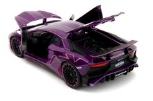 Modely - Autko Lamborghini Aventador SV Pink Slips Jada metalowe z otwieranymi częśćiami, długość 19 cm 1:24 od 8 roku życia_6
