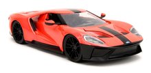 Játékautók és járművek - Kisautó Ford GT 2017 Pink Slips 2017 Jada fém nyitható részekkel hossza 19 cm 1:24_1