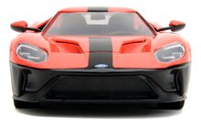 Játékautók és járművek - Kisautó Ford GT 2017 Pink Slips 2017 Jada fém nyitható részekkel hossza 19 cm 1:24_2