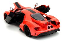 Játékautók és járművek - Kisautó Ford GT 2017 Pink Slips 2017 Jada fém nyitható részekkel hossza 19 cm 1:24_6