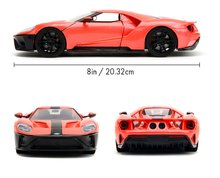 Játékautók és járművek - Kisautó Ford GT 2017 Pink Slips 2017 Jada fém nyitható részekkel hossza 19 cm 1:24_9