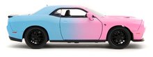 Modeli avtomobilov - Avtomobilček Dodge Challenger 2015 Pink Slips Jada kovinski z odpirajočimi elementi dolžina 20 cm 1:24_0