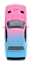 Modeli avtomobilov - Avtomobilček Dodge Challenger 2015 Pink Slips Jada kovinski z odpirajočimi elementi dolžina 20 cm 1:24_3